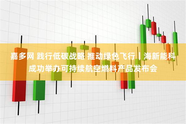 嘉多网 践行低碳战略 推动绿色飞行｜海新能科成功举办可持续航空燃料产品发布会
