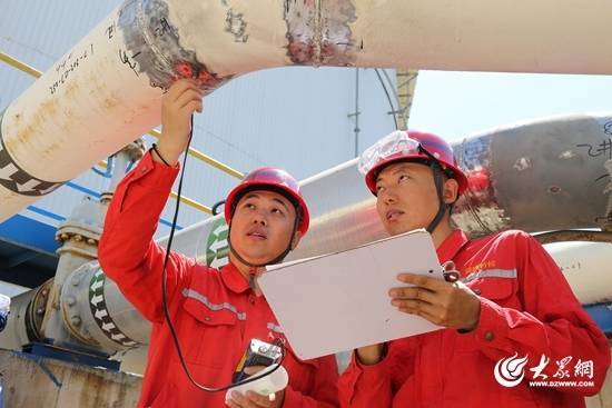 恒利配资 日行两万步爬高三百米  淄博特检人高温下守护企业安全